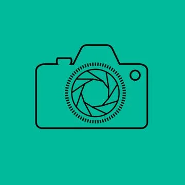 Camera Icon Vector design Stock Illustration