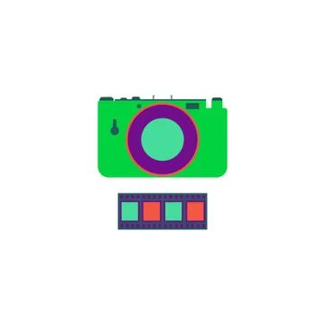 Camera Icon Vector Stock Illustration