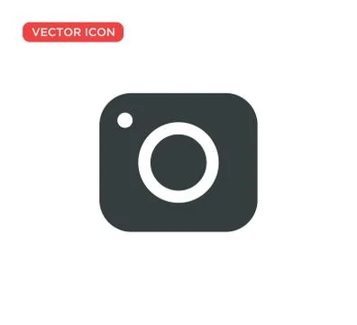 Camera Icon Vector Illustration Design Stock Illustration