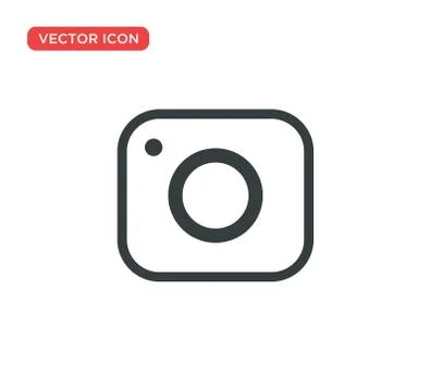 Camera Icon Vector Illustration Design Stock Illustration