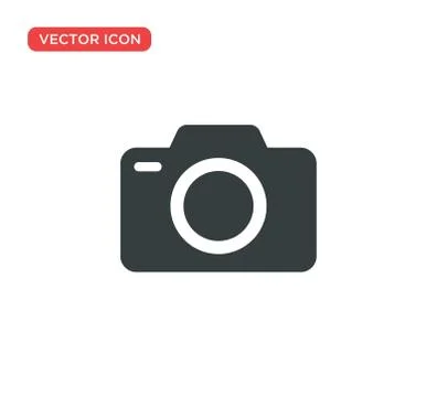 Camera Icon Vector Illustration Design Stock Illustration