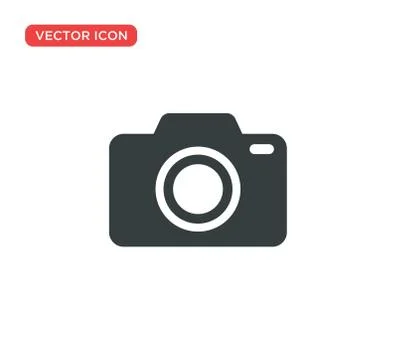 Camera Icon Vector Illustration Design Illustrazione stock