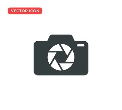 Camera Icon Vector Illustration Design Illustrazione stock