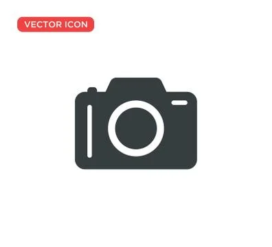 Camera Icon Vector Illustration Design Illustrazione stock