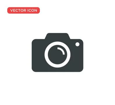 Camera Icon Vector Illustration Design Illustrazione stock