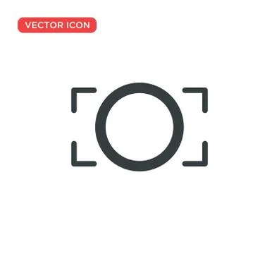 Camera Icon Vector Illustration Design Stock Illustration