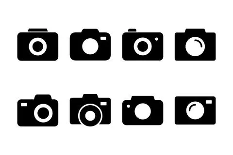 Camera icon vector illustration. photo camera sign and symbol. photography .. Stock Illustration
