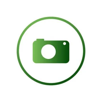 Camera icon, vector isolated. Modern simple snapshot photography sign. Instant Illustrazione stock