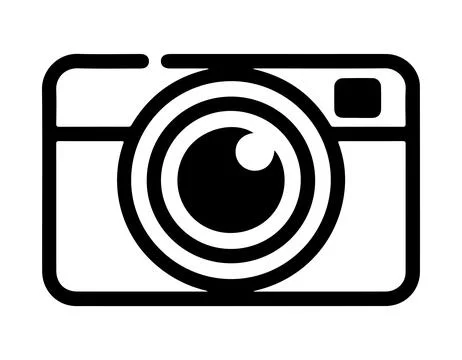 Camera icon. vector outline icons Stock-Illustration