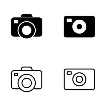 Camera icon vector. photo camera sign and symbol. photography icon. Stock Illustration