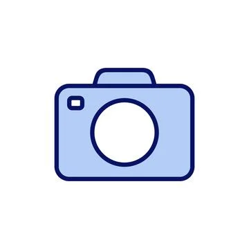 Camera icon vector. photo camera sign and symbol. photography icon. Stock Illustration