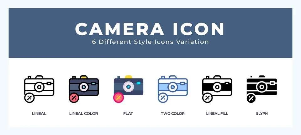 Camera icon vector for web. and mobile app イラスト素材