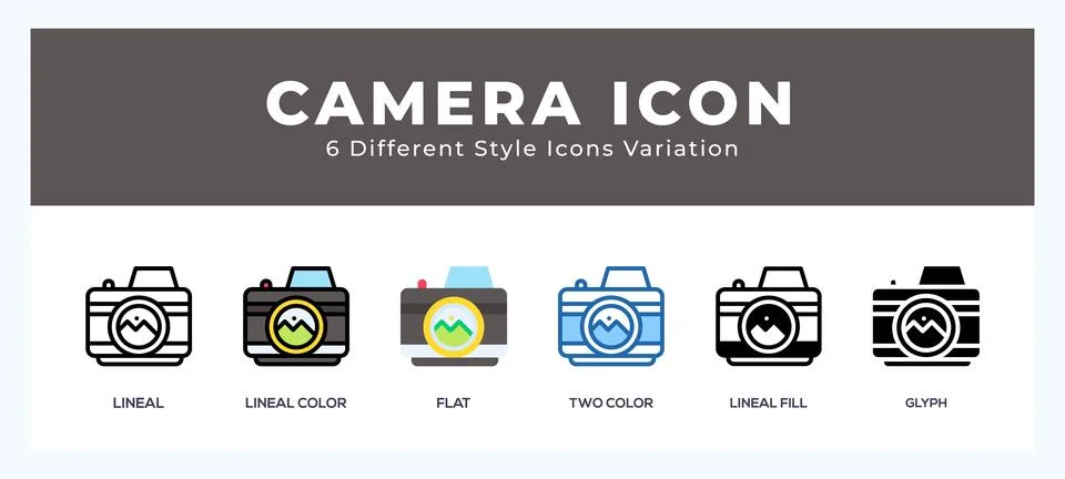 Camera icon for web. mobile apps and ui. Stock Illustration