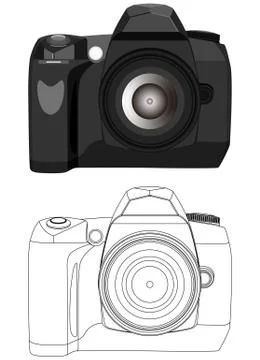 Camera Stock Illustration