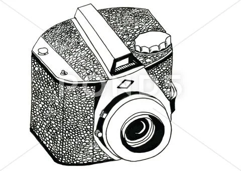Camera Stock Illustration