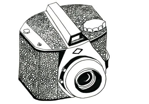 Camera Stock Illustration