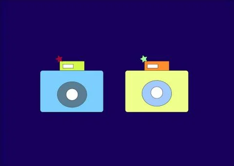 Camera Stock Illustration