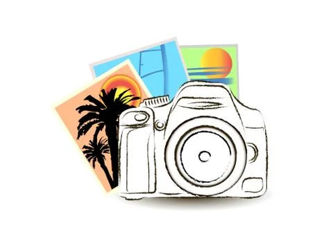 Camera Stock Illustration