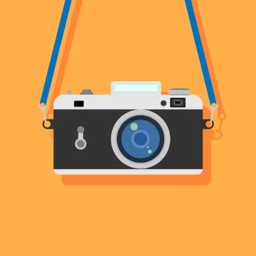 Camera, Stock Illustration