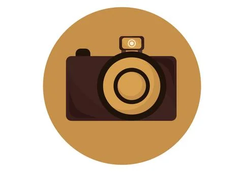 Camera illustration Stock Illustration
