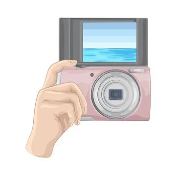 Camera Illustration Stock Illustration