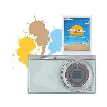 Camera Illustration Stock Illustration