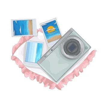 Camera Illustration Stock Illustration