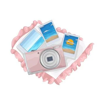 Camera Illustration Illustrazione stock