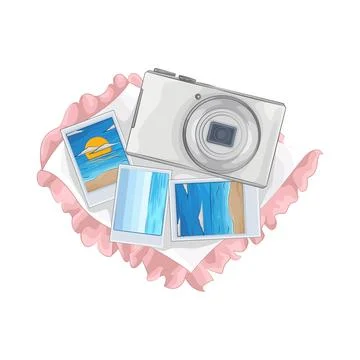 Camera Illustration Stock Illustration
