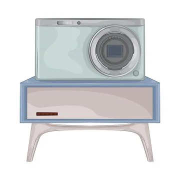 Camera Illustration Stock Illustration