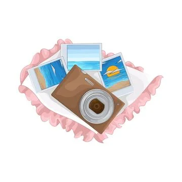 Camera Illustration Stock Illustration