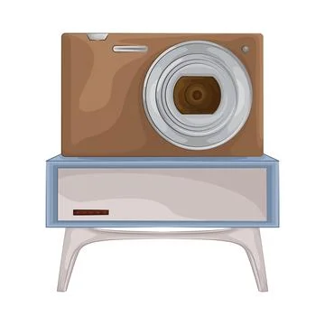 Camera Illustration Stock Illustration