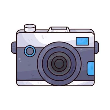 Camera illustration Stock Illustration
