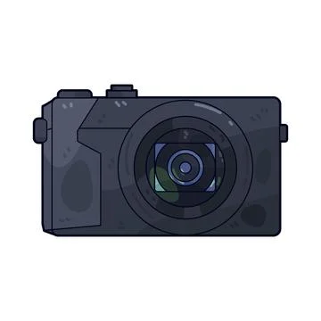 Camera illustration Stock Illustration