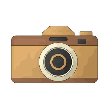 Camera illustration Stock Illustration