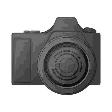 Camera illustration Stock Illustration