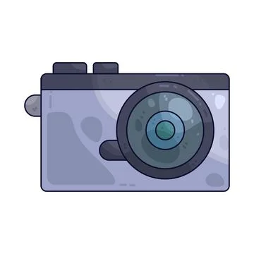 Camera illustration Stock Illustration