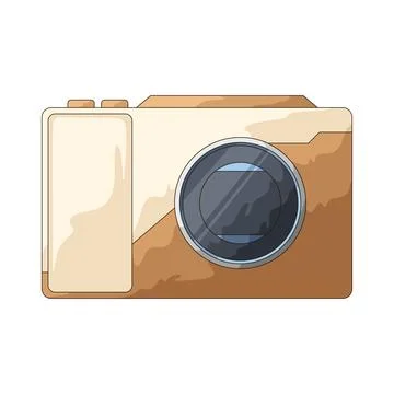Camera illustration Stock Illustration