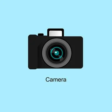 Camera illustration vector AD230 Stock Illustration