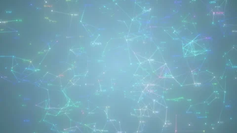 The camera is immersed in related structures. Mathematical algorithms Stockbeeldmateriaal 103283877