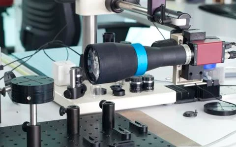 Camera inspection control Stock Photos