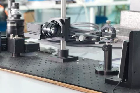 Camera inspection control Stock Photos