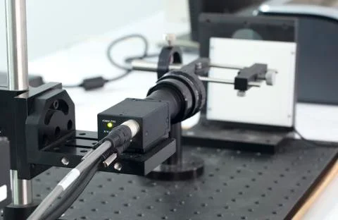 Camera inspection control Stock Photos