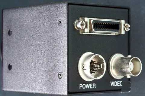 Camera inspection control Foto stock