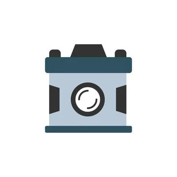 Camera, interface, photograph icon. Element of color African safari icon Ilustração Stock