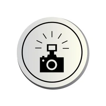 Camera label Stock-Illustration