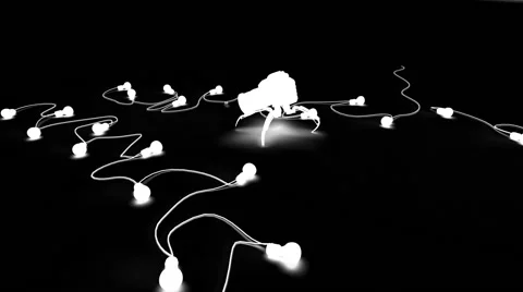 Camera with legs (alpha) Video stock 50819956