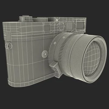 3D Model: Camera Leica M9 Black ~ Buy Now #91430677 | Pond5