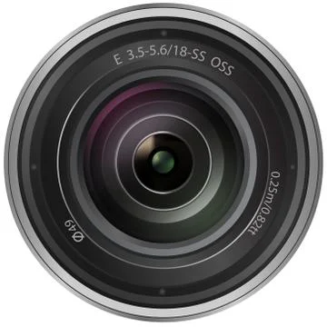 Camera len Illustrazione stock