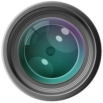 Camera len Stock Illustration